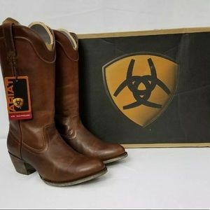 Ariat Bluebell Vintage Cowboy Boots Caramel 6M